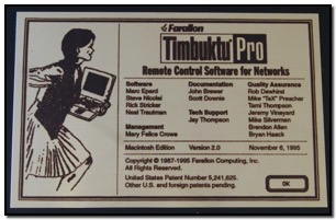 Award Timbuktu Pro Dev Team