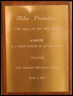 KANWIN Plaque