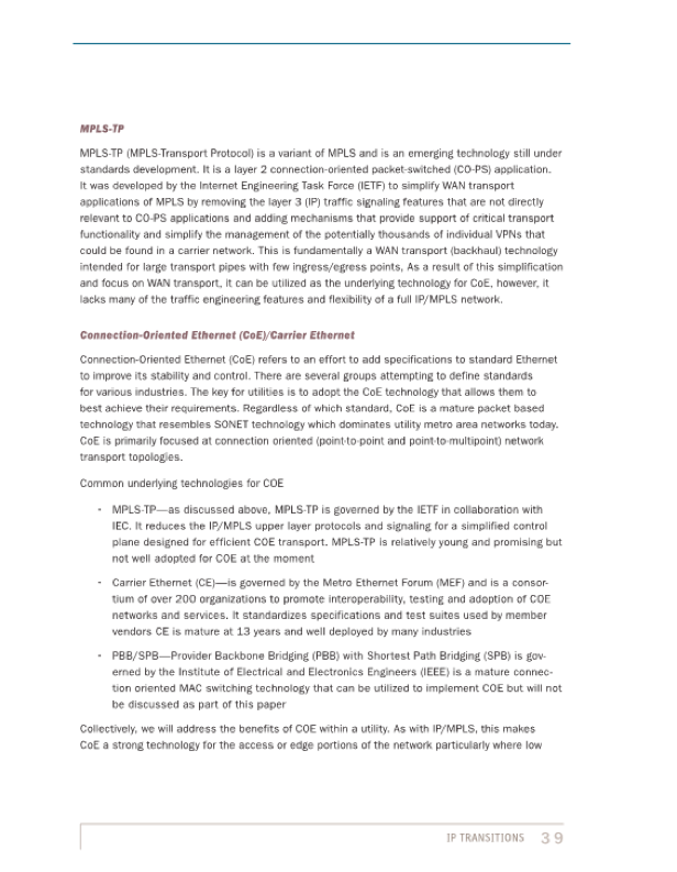 UTC IP Transistions MPLS Section Page 3